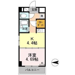 土井ハイツ北条口の物件間取画像